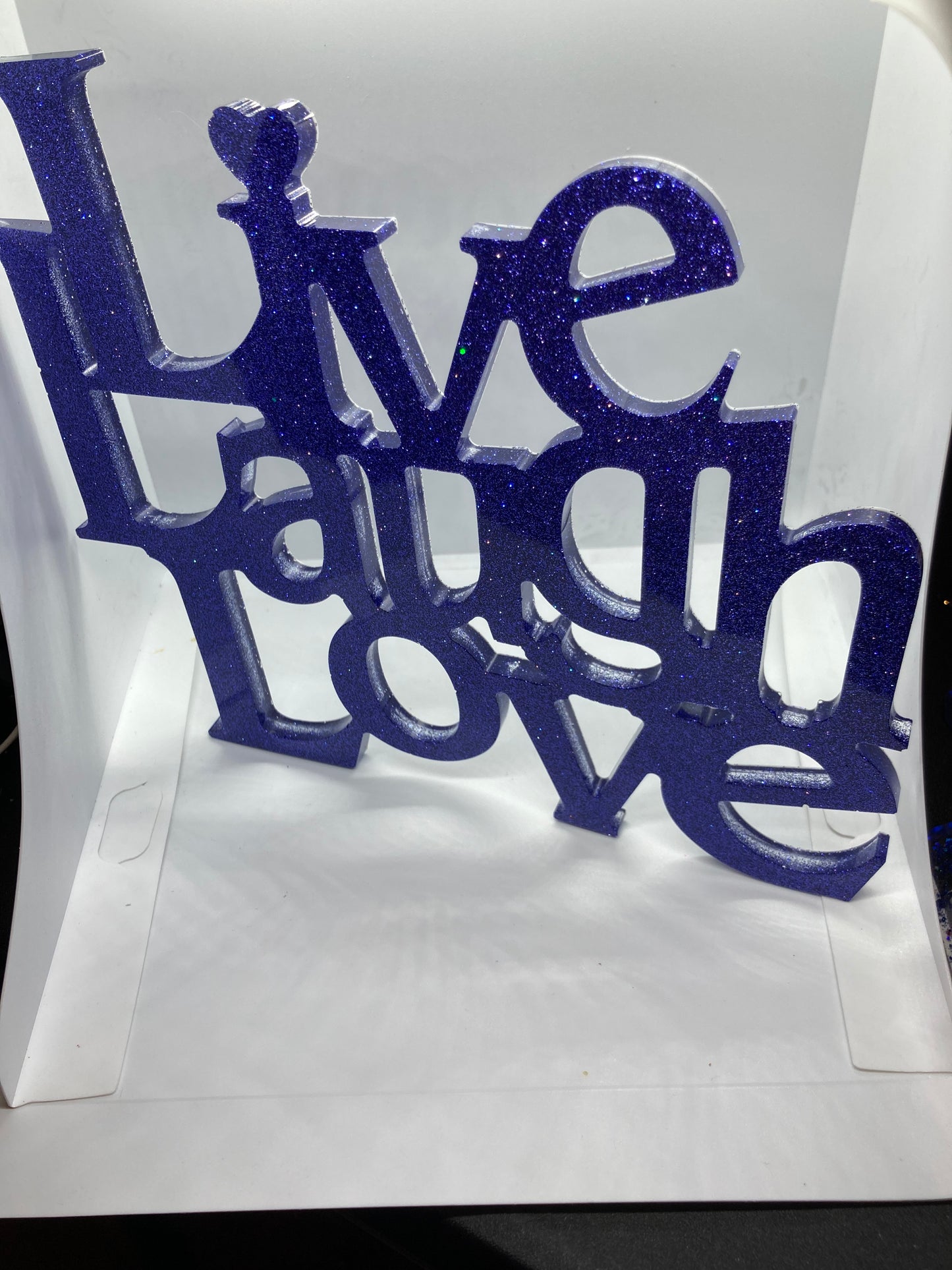 Live, Love and Laugh Wall Art