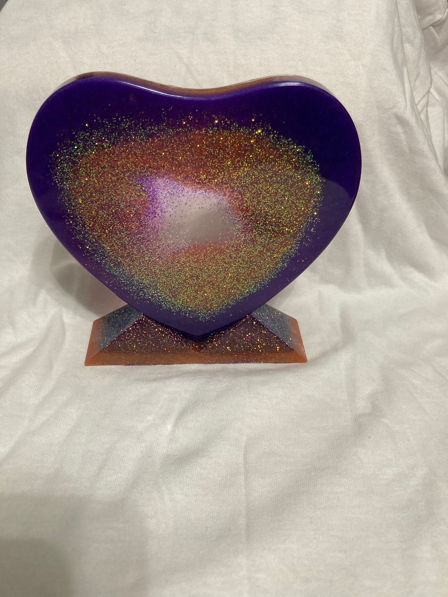Heart Stand Plaque